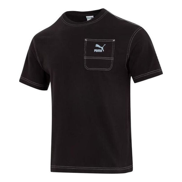 Футболка logo pocket t-shirt 'black' Puma, черный
Футболка logo pocket t-shirt 'black' Puma, черный