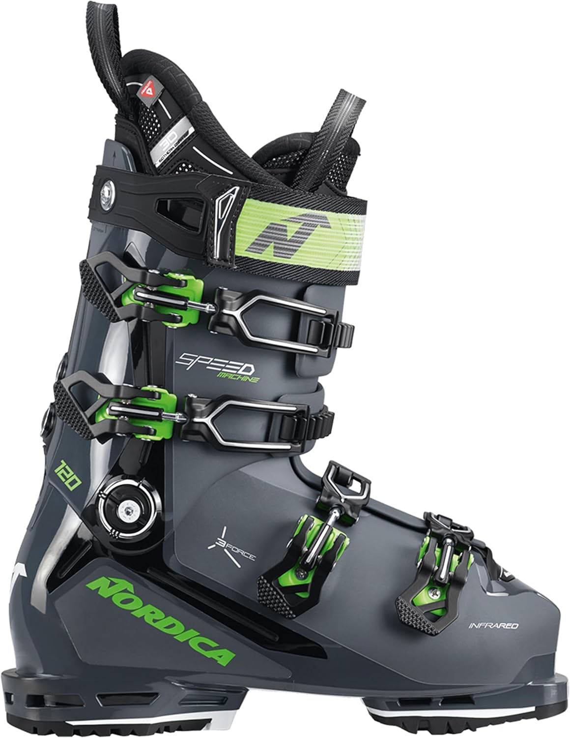 Nordica 3 120 Speedmachine, Anthracite/Black/Green, Черный, Nordica 3 120 Speedmachine, Anthracite/Black/Green
Nordica 3 120 Speedmachine, Anthracite/Black/Green, Черный, Nordica 3 120 Speedmachine, Anthracite/Black/Green