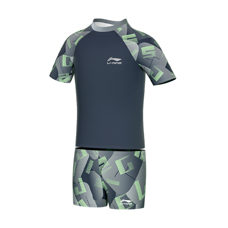 LINING Детский купальник для детей 3-7 лет gray green
LINING Детский купальник для детей 3-7 лет gray green