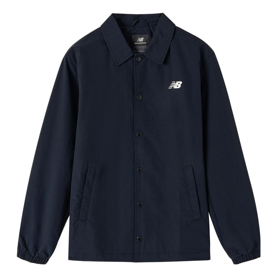 Куртка New Balance Essentials Coaches Jacket 'Black', черный 
Куртка New Balance Essentials Coaches Jacket 'Black', черный