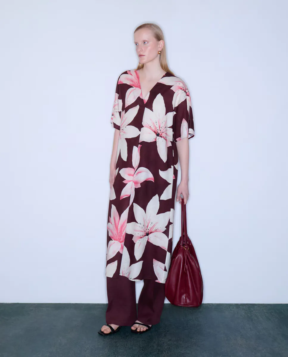 Платье-туника с принтом Woman Limited El Corte Inglés, красный
Платье-туника с принтом Woman Limited El Corte Inglés, красный