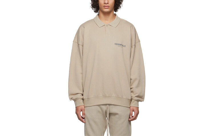 Футболка поло FW21 унисекс бежевого цвета Fear Of God Essentials, цвет Tan
Футболка поло FW21 унисекс бежевого цвета Fear Of God Essentials, цвет Tan