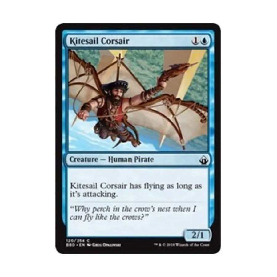 CCG Кайтсейл Корсар (C) (фольга), MTG - Battlebond
CCG Кайтсейл Корсар (C) (фольга), MTG - Battlebond