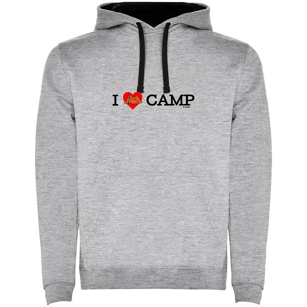 Худи Kruskis I Love Camp Bicolor, серый
Худи Kruskis I Love Camp Bicolor, серый