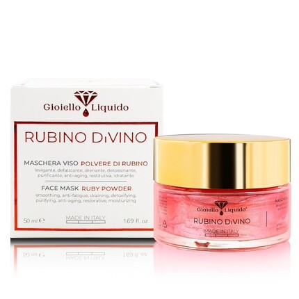 Осветляющая маска для лица с антивозрастным эффектом Рубиновая пудра Vitis Vinifera Гиалуронат натрия Бетаин Liquid Jewel Cell Renewal 50 мл Gioiello Liquido
Осветляющая маска для лица с антивозрастным эффектом Рубиновая пудра Vitis Vinifera Гиалуронат натрия Бетаин Liquid Jewel Cell Renewal 50 мл Gioiello Liquido