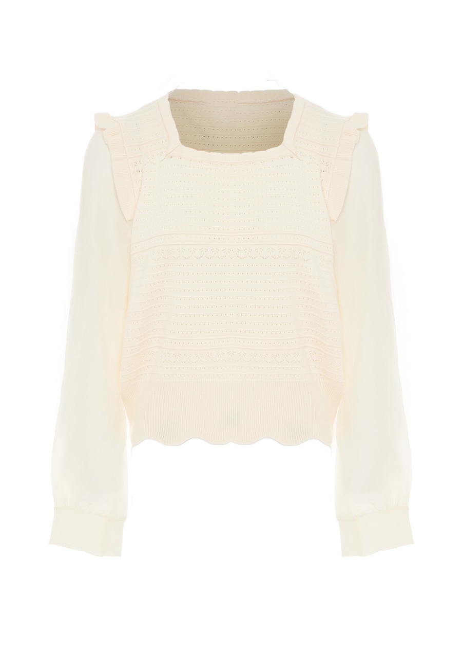 Свитер NAEMI, Wool White
Свитер NAEMI, Wool White