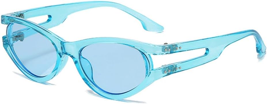 Женские солнцезащитные очки «кошачий глаз», модные градиентные оттенки, защита от ультрафиолета UV400; мужские солнцезащитные очки в стиле ретро с заклепками HVTVTLA, Blue Blue
Женские солнцезащитные очки «кошачий глаз», модные градиентные оттенки, защита от ультрафиолета UV400; мужские солнцезащитные очки в стиле ретро с заклепками HVTVTLA, Blue Blue