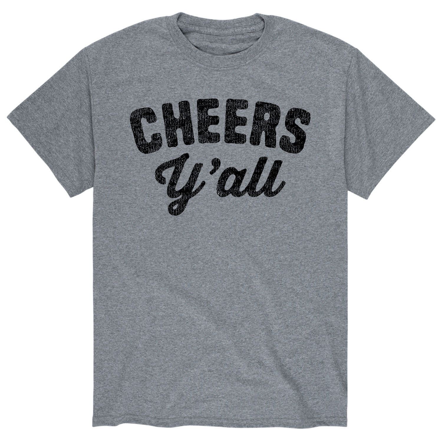 Мужская футболка Cheers Yall Licensed Character
Мужская футболка Cheers Yall Licensed Character