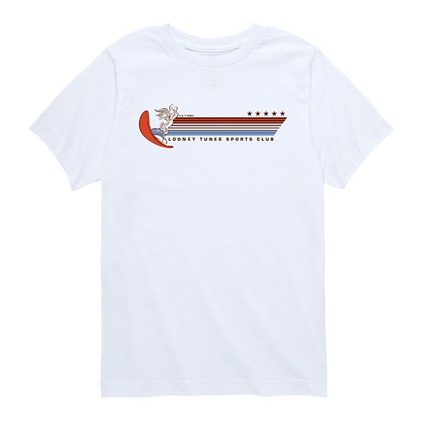 Футболка с принтом Looney Tunes Sports Club для мальчиков 8-20 Licensed Character, White
Футболка с принтом Looney Tunes Sports Club для мальчиков 8-20 Licensed Character, White