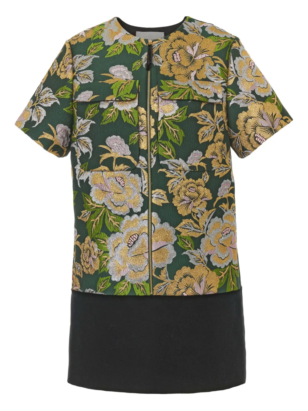 Бархатное платье мини с цветочным узором Carolina Herrera, зеленый
Бархатное платье мини с цветочным узором Carolina Herrera, зеленый