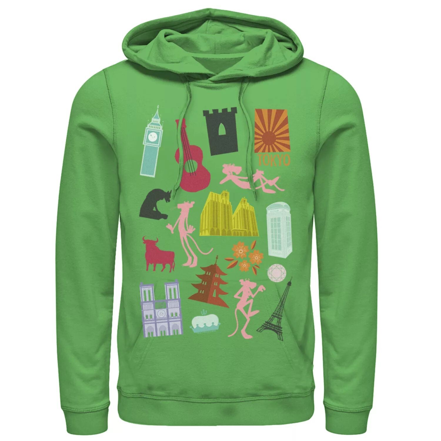 Мужская толстовка с принтом «Розовая пантера вокруг света» Licensed Character
Мужская толстовка с принтом «Розовая пантера вокруг света» Licensed Character