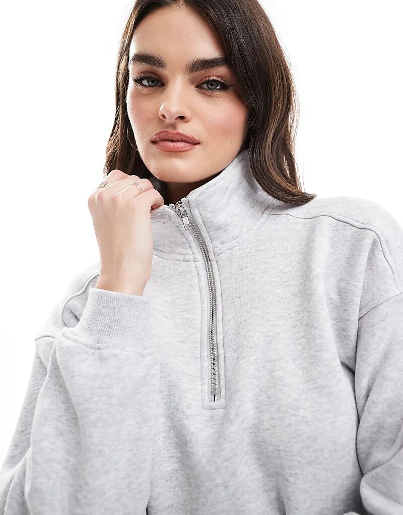 Толстовка свободного кроя на молнии из классического флиса Cotton On, мягкого серого меланжевого цвета, входит в комплект. Cotton:On
Толстовка свободного кроя на молнии из классического флиса Cotton On, мягкого серого меланжевого цвета, входит в комплект. Cotton:On