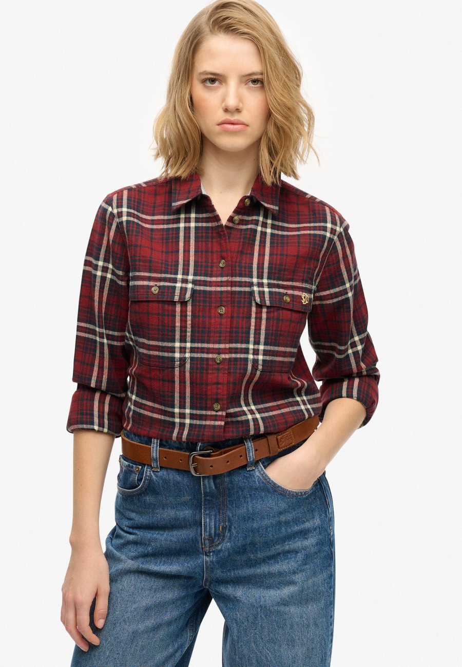 Блуза Superdry & Co Button-down blouse, Frontier Check Red/Red
Блуза Superdry & Co Button-down blouse, Frontier Check Red/Red