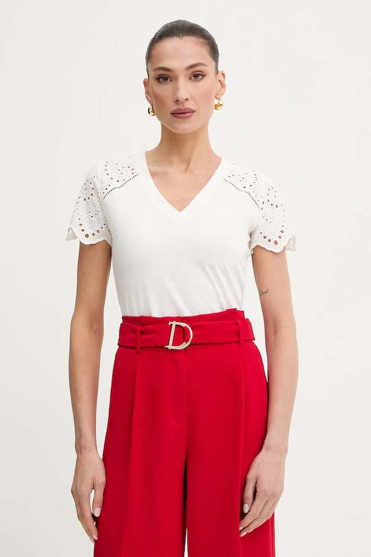 Хлопковая футболка Morgan, белый
Хлопковая футболка Morgan, белый