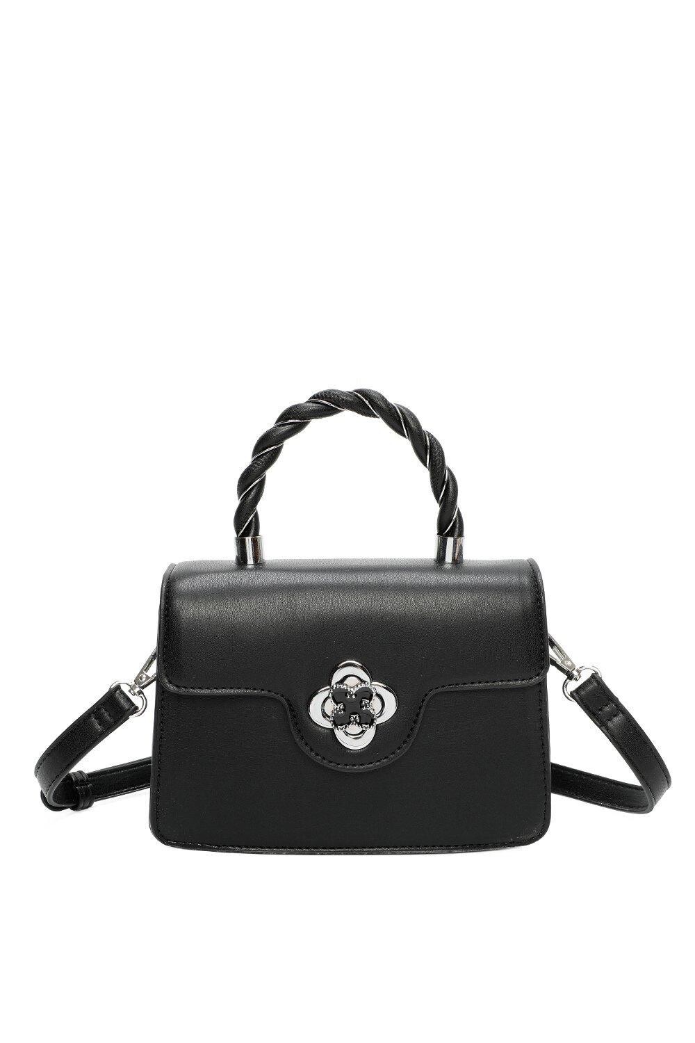 Сумка через плечо Mignon из искусственной кожи с верхней ручкой Fontanella Fashion, черный
Сумка через плечо Mignon из искусственной кожи с верхней ручкой Fontanella Fashion, черный