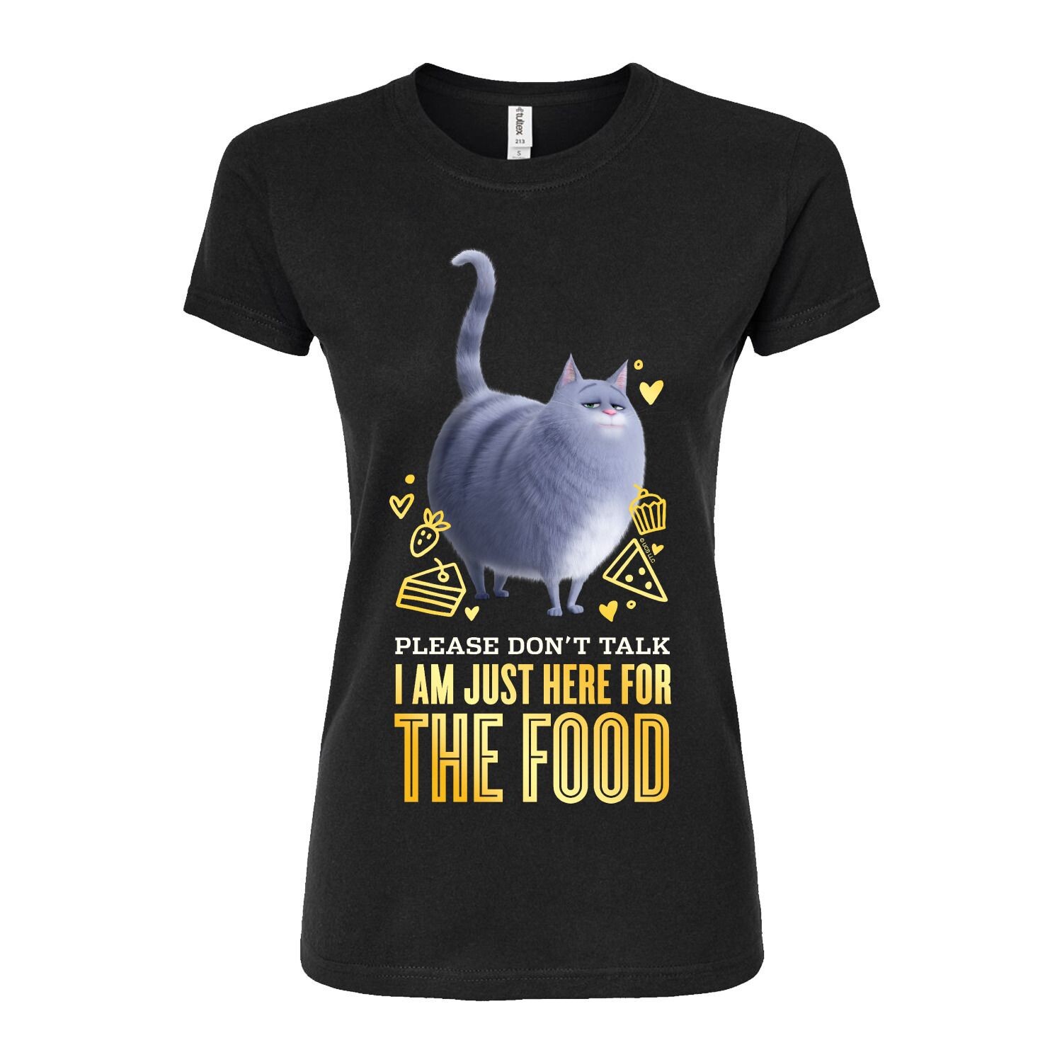 Футболка Juniors' Secret Life of Pets с рисунком «Пожалуйста, не надевайте» Licensed Character, черный