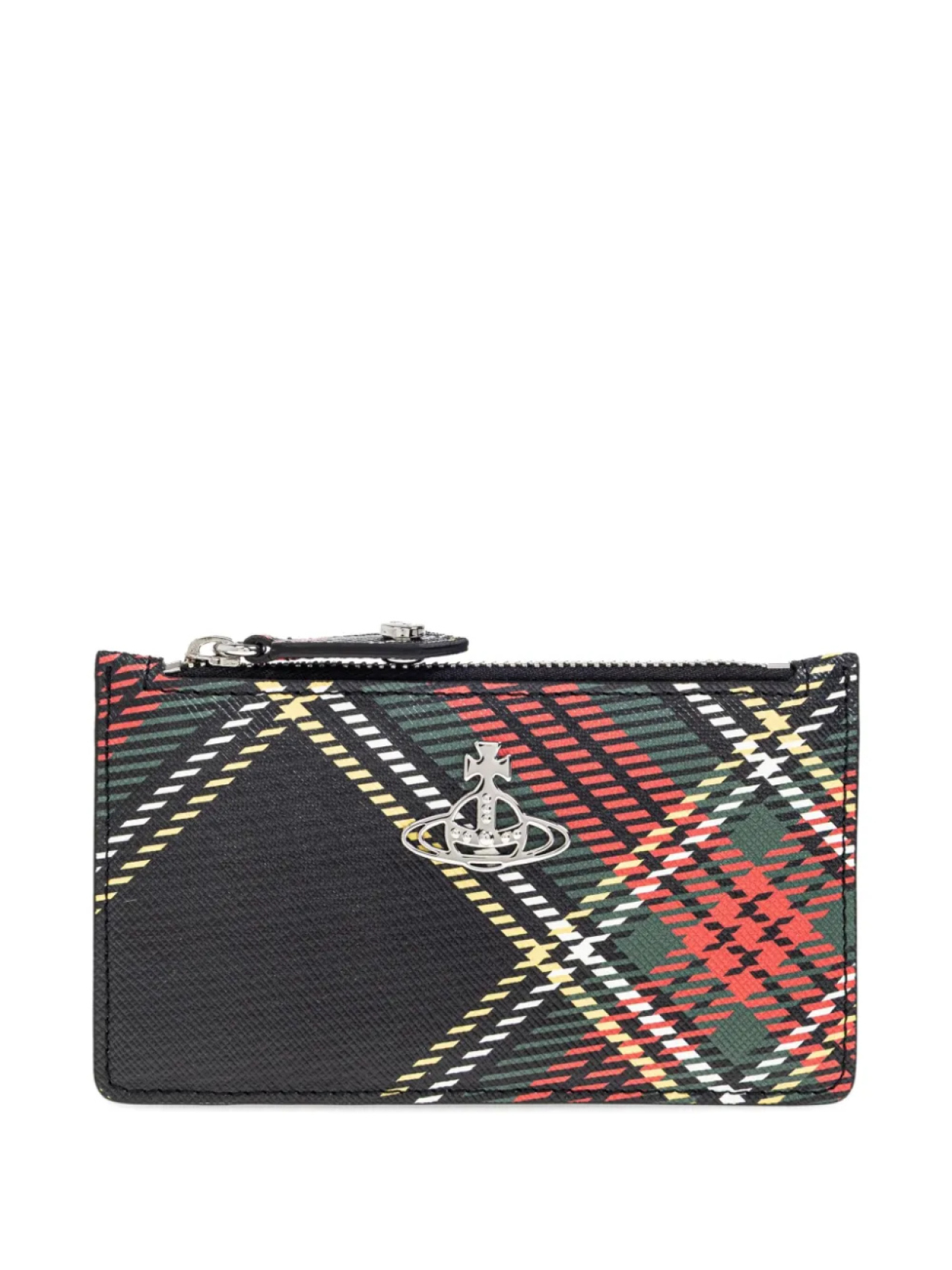 Кошелек с клетчатым принтом Vivienne Westwood, черный
Кошелек с клетчатым принтом Vivienne Westwood, черный