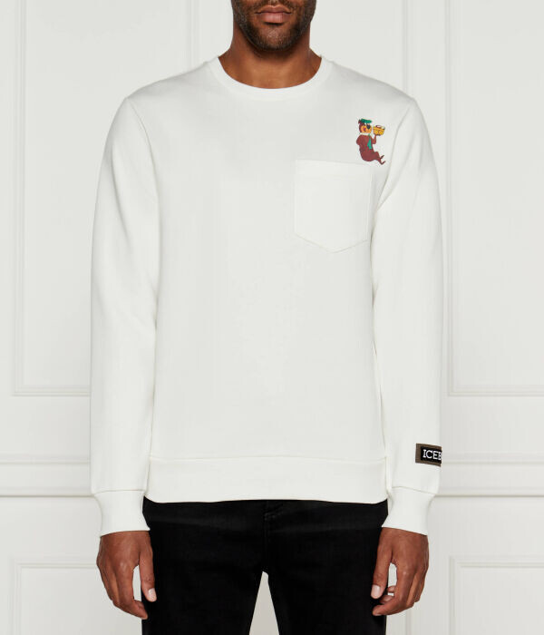 Толстовка Iceberg Regular Fit с карманом, белый
Толстовка Iceberg Regular Fit с карманом, белый