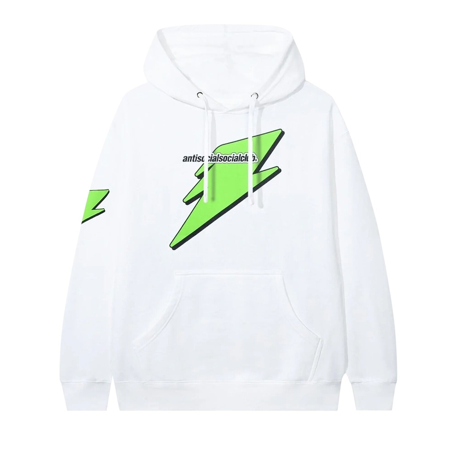 Толстовка с капюшоном Anti Social Social Club Careless Bolt, цвет Белый/Зеленый
Толстовка с капюшоном Anti Social Social Club Careless Bolt, цвет Белый/Зеленый