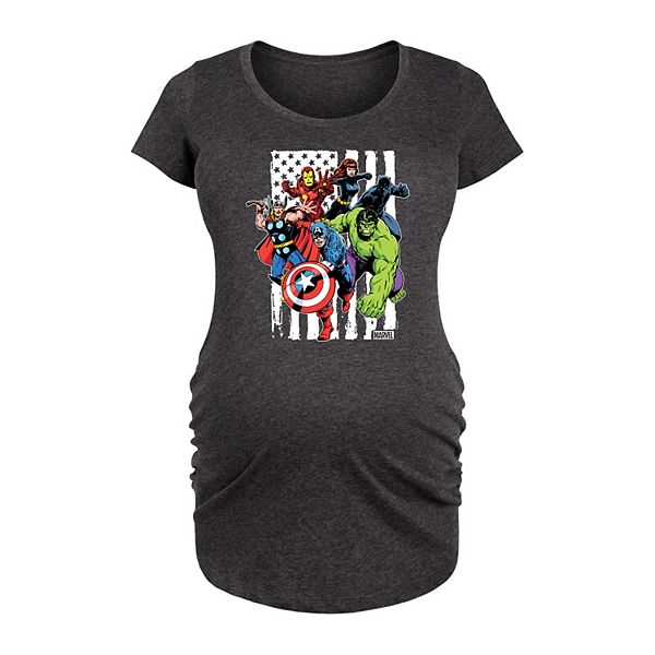 Футболка с принтом Maternity Avengers American Flag Marvel, Heather Charcoal, Черный, Футболка с принтом Maternity Avengers American Flag Marvel, Heather Charcoal
Футболка с принтом Maternity Avengers American Flag Marvel, Heather Charcoal, Черный, Футболка с принтом Maternity Avengers American Flag Marvel, Heather Charcoal