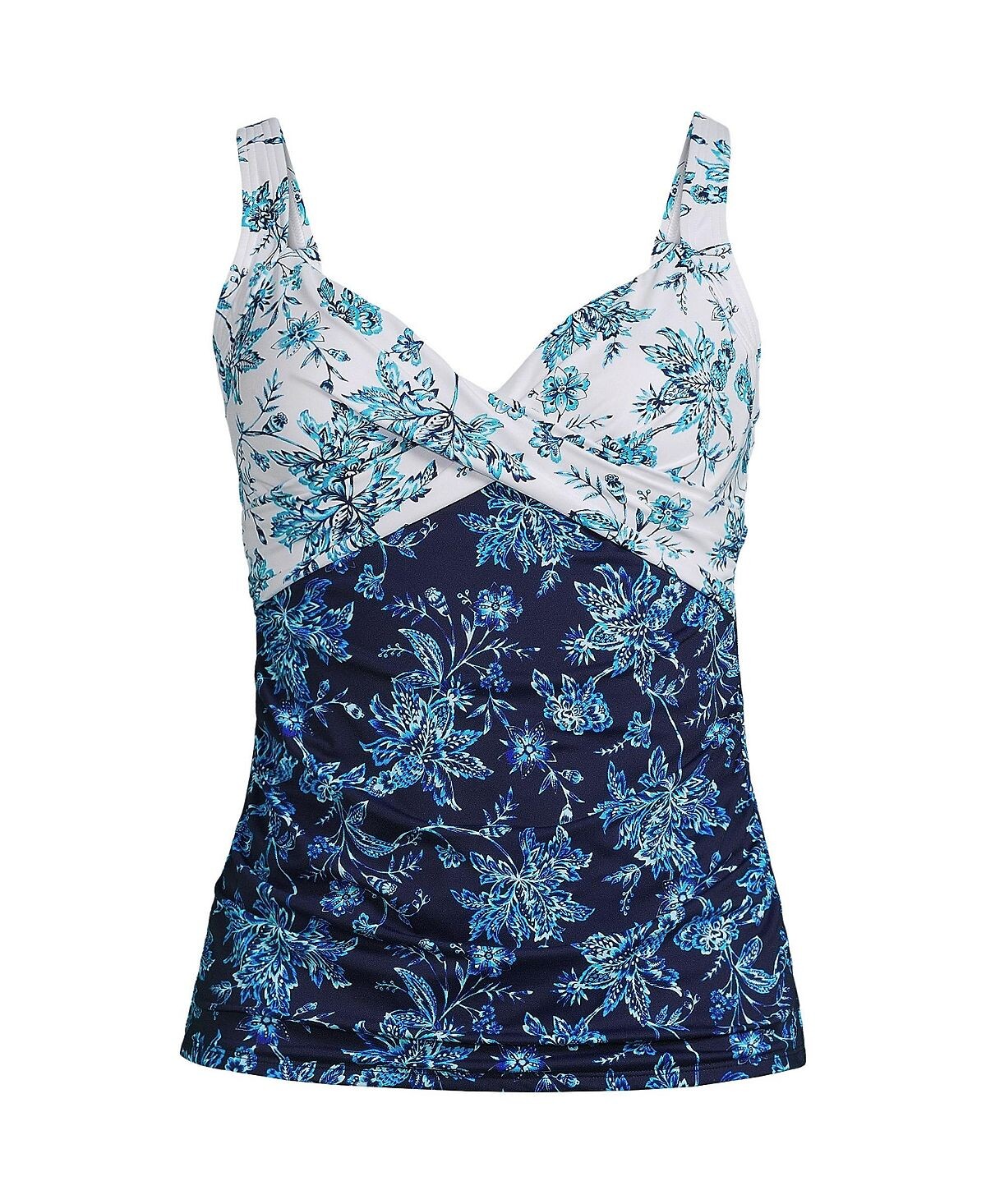 Женский купальник-танкини с v-образным вырезом на косточках и контролем живота, верх с регулируемыми бретелями Lands' End
Женский купальник-танкини с v-образным вырезом на косточках и контролем живота, верх с регулируемыми бретелями Lands' End