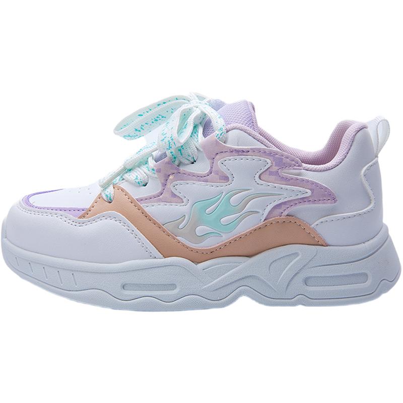 Дышащие низкие повседневные детские кроссовки Kids' ABC KIDS, белый/фиолетовый
Дышащие низкие повседневные детские кроссовки Kids' ABC KIDS, белый/фиолетовый