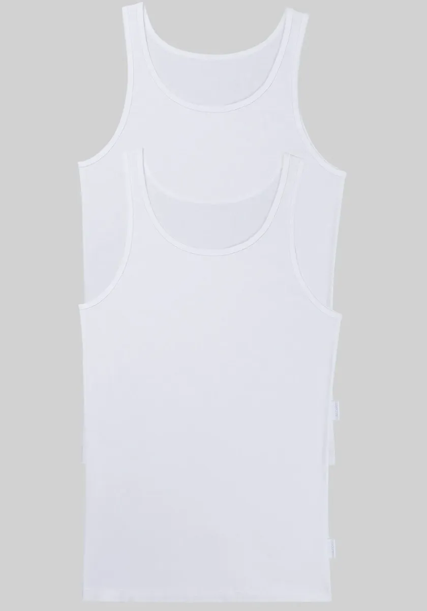 Майка sloggi "мужская 24/7 SH 02 Vest 2P" (2 шт. в упаковке), рубашка подмышками, майка, белый 
Майка sloggi "мужская 24/7 SH 02 Vest 2P" (2 шт. в упаковке), рубашка подмышками, майка, белый