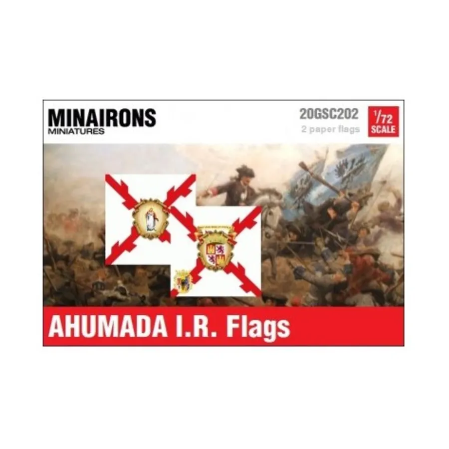 Ахумада И.Р. Флаги, War of Spanish Succession - Decals & Flags (1:72)
Ахумада И.Р. Флаги, War of Spanish Succession - Decals & Flags (1:72)