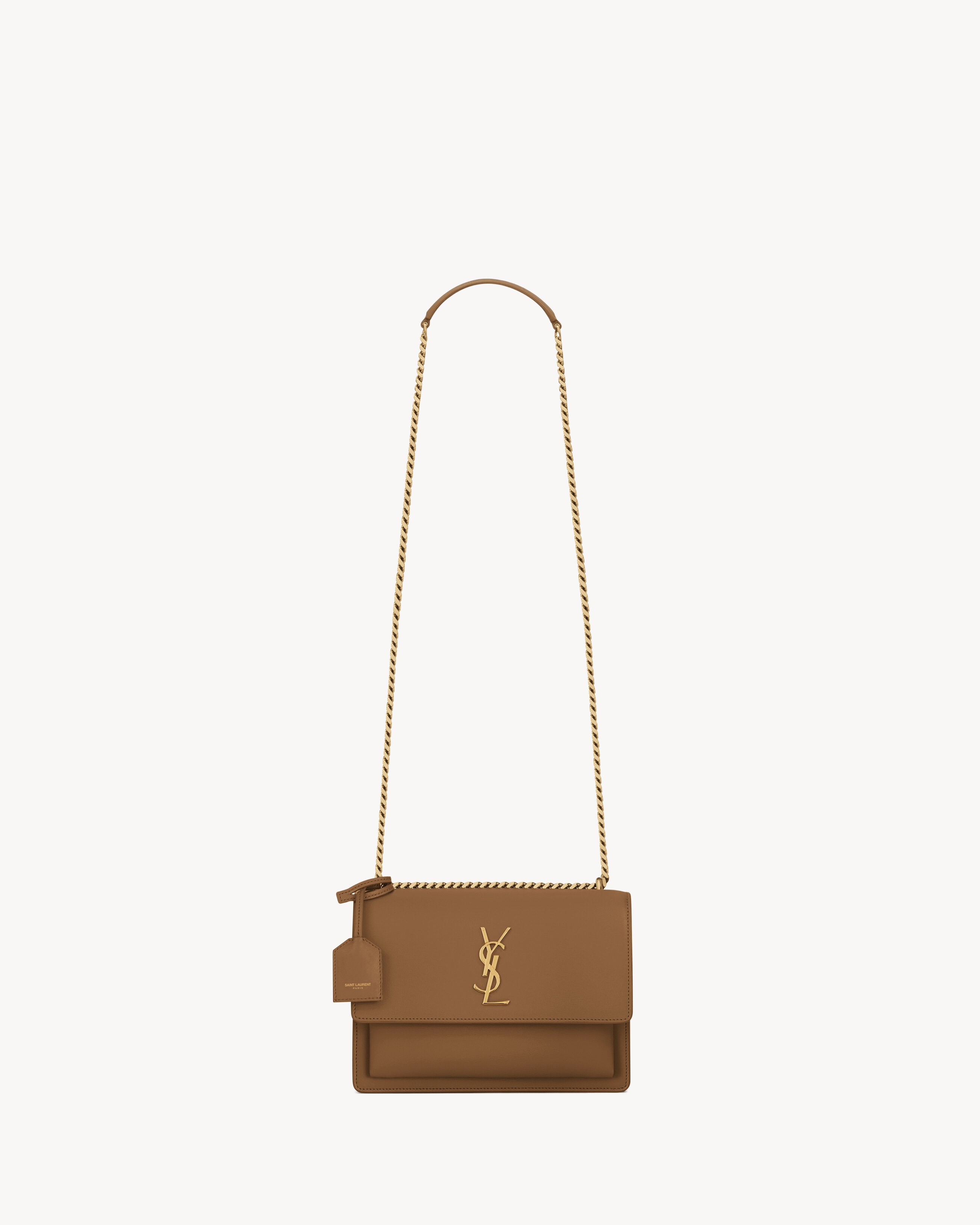 SUNSET среднего размера из гладкой кожи SAINT LAURENT, коричневый
SUNSET среднего размера из гладкой кожи SAINT LAURENT, коричневый