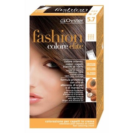 Fashion Elite Colorante Cap 57 Краска для волос Castano Chiaro Cacao Profe 
Fashion Elite Colorante Cap 57 Краска для волос Castano Chiaro Cacao Profe