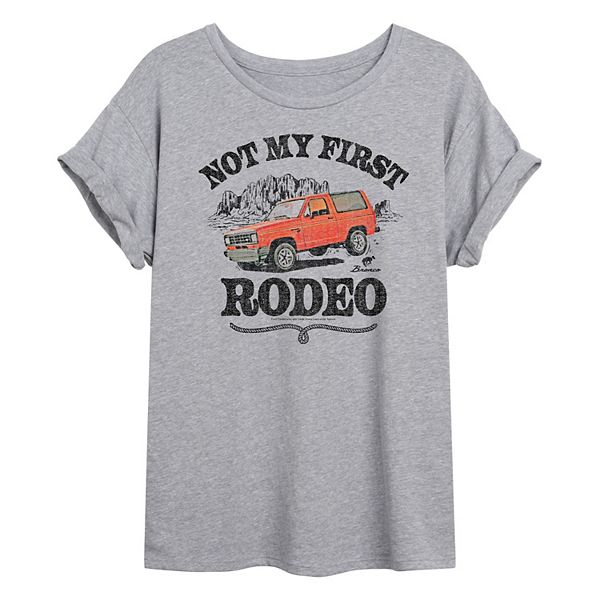 Футболка Juniors' Ford Bronco Not My First Rodeo Licensed Character, Heather Gray
Футболка Juniors' Ford Bronco Not My First Rodeo Licensed Character, Heather Gray