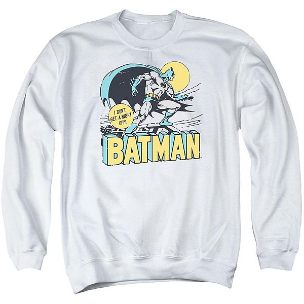 Толстовка Dc comics night off adult crewneck Licensed Character
Толстовка Dc comics night off adult crewneck Licensed Character