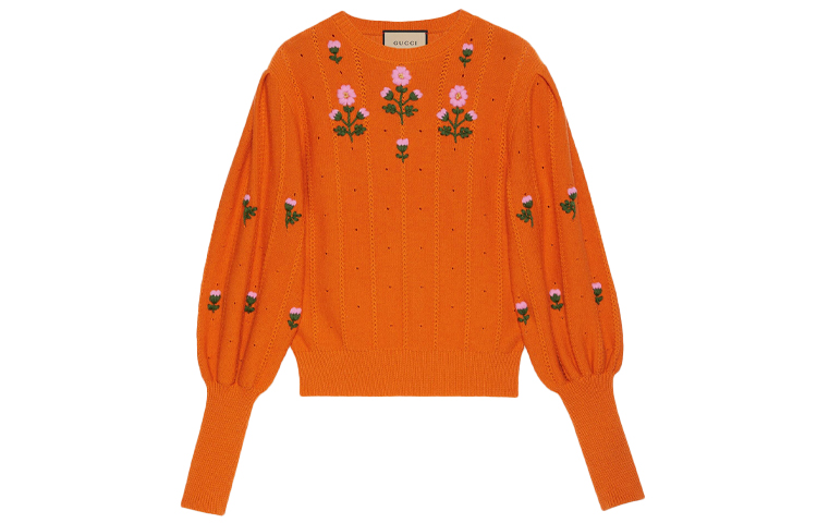 Свитер женский шафрановый GUCCI
Свитер женский шафрановый GUCCI