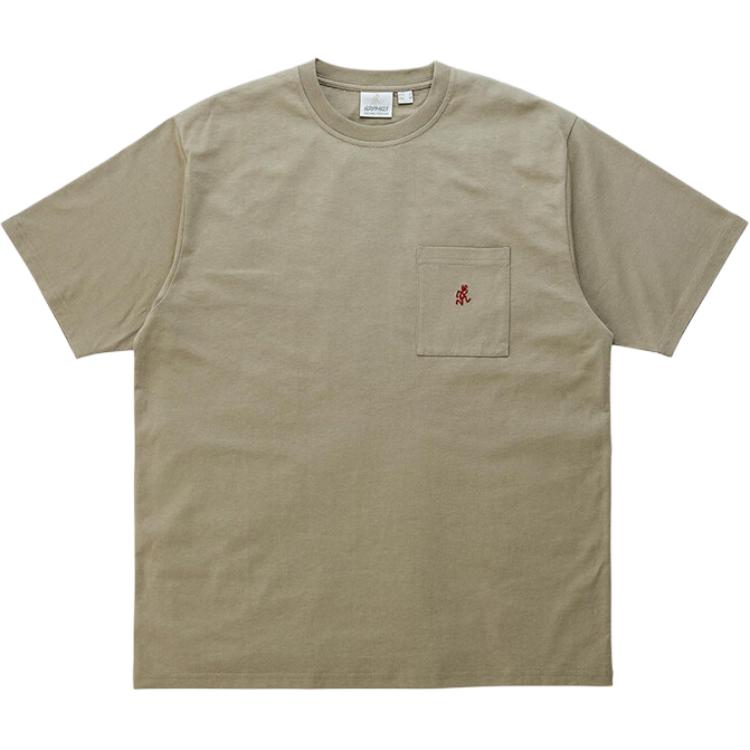 Футболка с вышитым логотипом Gramicci, хаки
Футболка с вышитым логотипом Gramicci, хаки