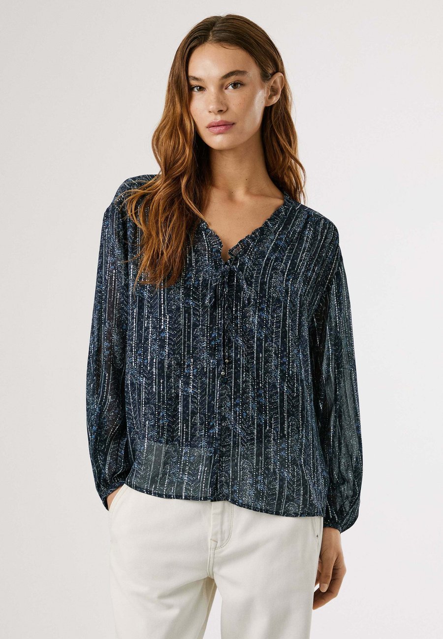 Блуза Pepe Jeans Blouse, Dulwich Blue/Dark Blue
Блуза Pepe Jeans Blouse, Dulwich Blue/Dark Blue