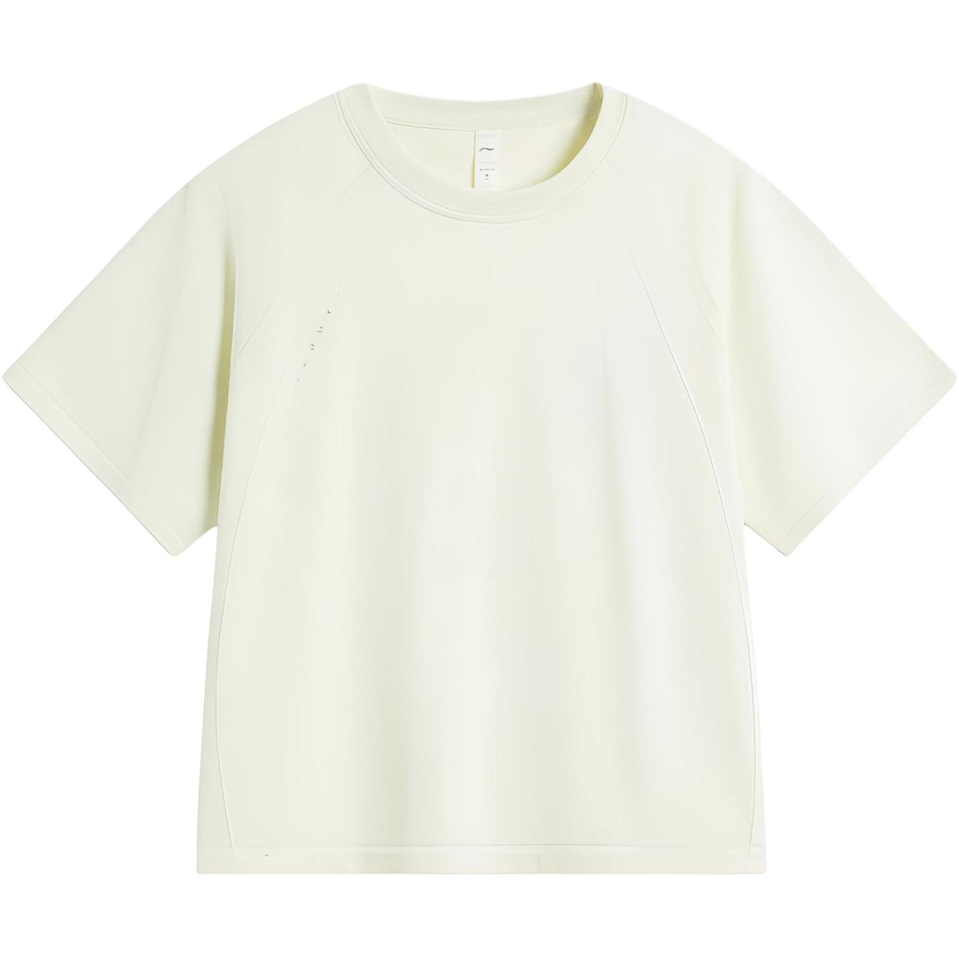 Линия Фитнес Майка с пониженной линией плеча женская кремово-желтая LiNing 
Линия Фитнес Майка с пониженной линией плеча женская кремово-желтая LiNing