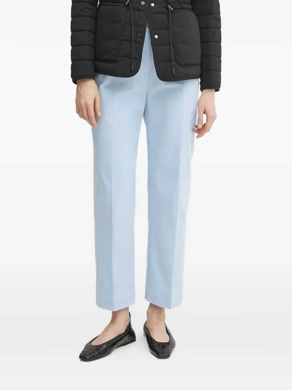 Брюки с эластичной талией BOSS, синий
Брюки с эластичной талией BOSS, синий