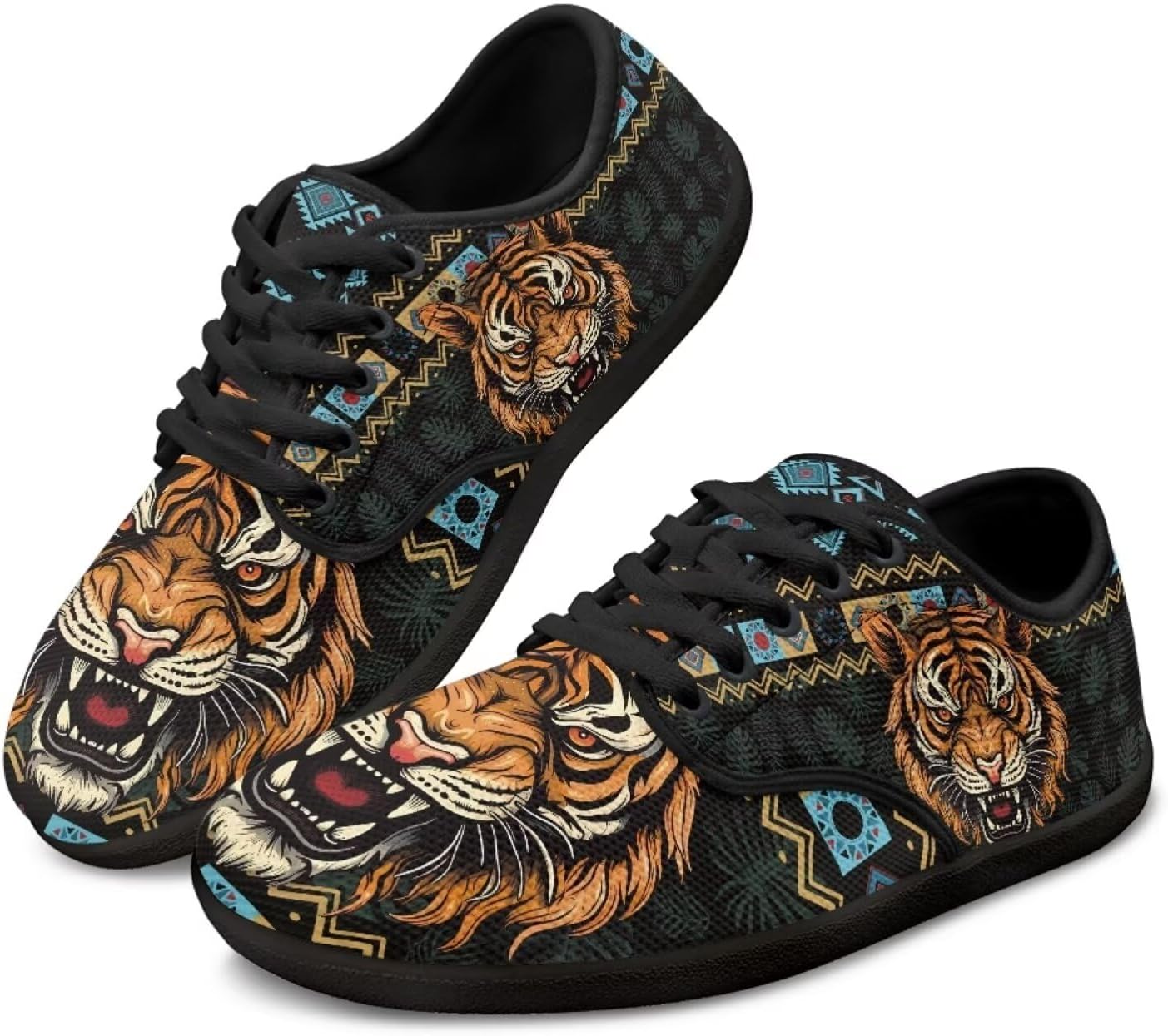 Кроссовки на шнуровке с графическим принтом Chaqlin, Aztec Tigers
Кроссовки на шнуровке с графическим принтом Chaqlin, Aztec Tigers