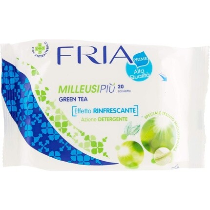 Milleusi Освежающие и очищающие салфетки для взрослых и детей, 20 салфеток, Fria
Milleusi Освежающие и очищающие салфетки для взрослых и детей, 20 салфеток, Fria