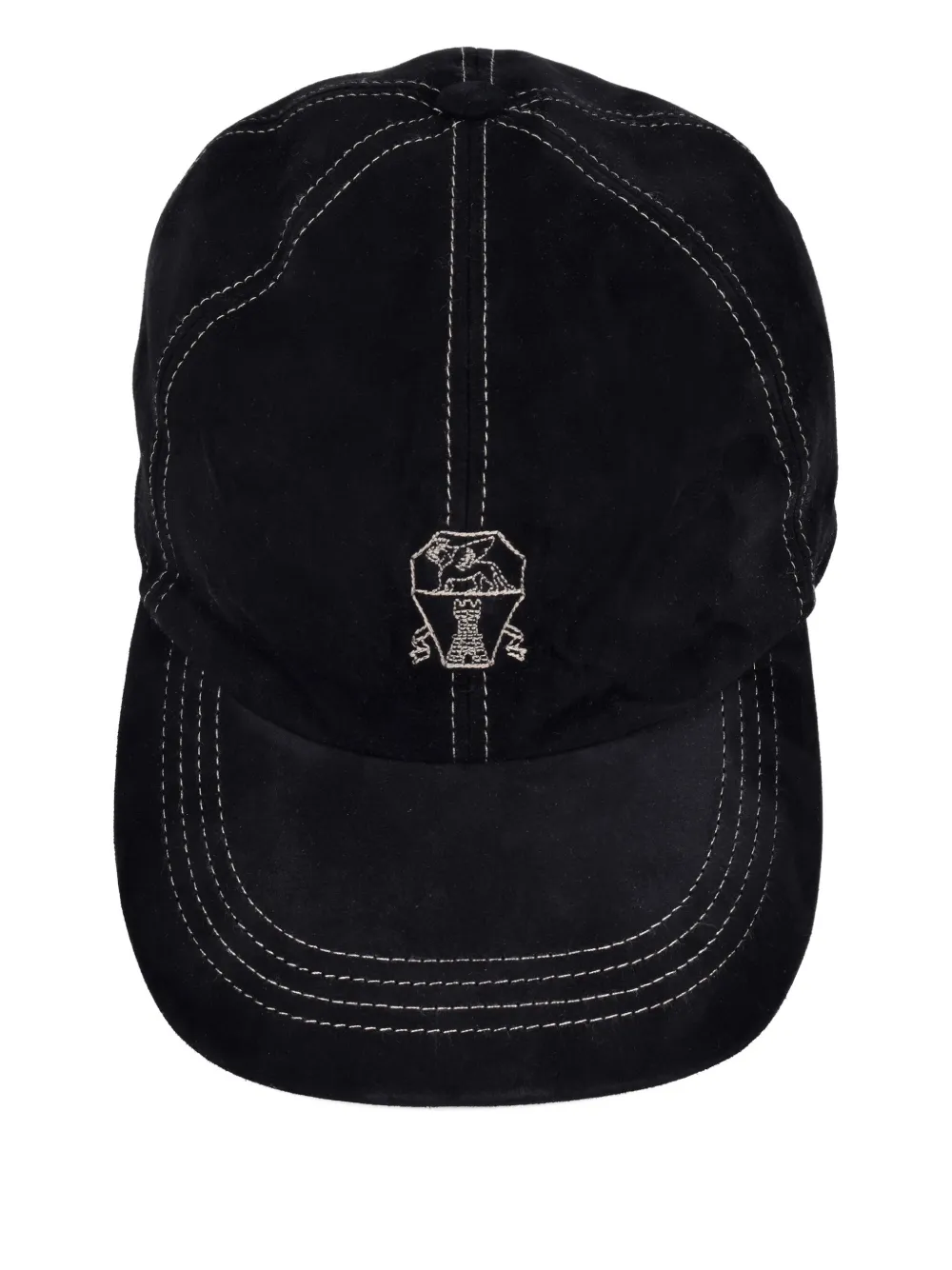 Бейсболка с вышивкой Brunello Cucinelli, черный
Бейсболка с вышивкой Brunello Cucinelli, черный