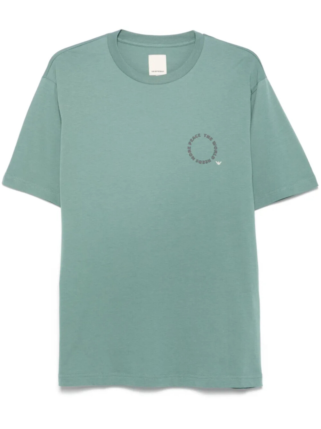 Футболка с логотипом Emporio Armani, зеленый
Футболка с логотипом Emporio Armani, зеленый