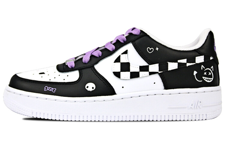 Кроссовки Nike Air Force 1 Skateboard Shoes Women's Low-Top Black And White/Purple
Кроссовки Nike Air Force 1 Skateboard Shoes Women's Low-Top Black And White/Purple