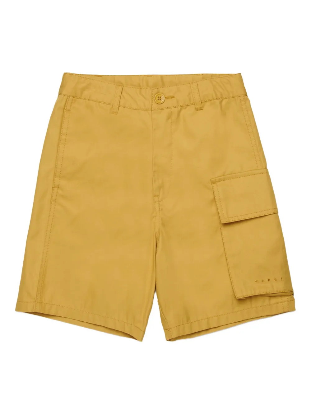 Шорты карго с логотипом Marni Kids, желтый
Шорты карго с логотипом Marni Kids, желтый