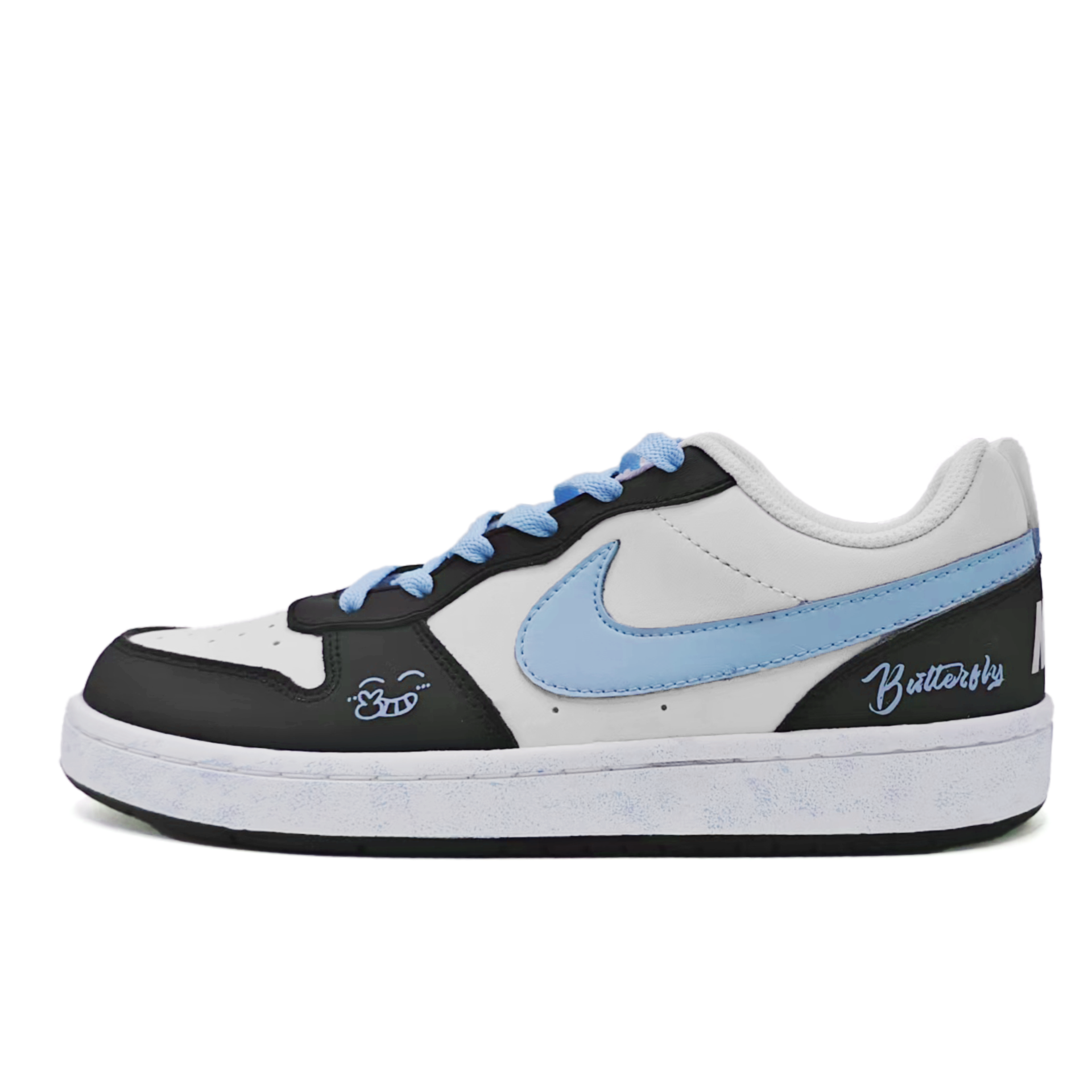 Nike Детские кроссовки для скейтбординга Court Borough Icy Snow Berry с нескользящей подошвой, износостойкие, синие, для подростков
Nike Детские кроссовки для скейтбординга Court Borough Icy Snow Berry с нескользящей подошвой, износостойкие, синие, для подростков