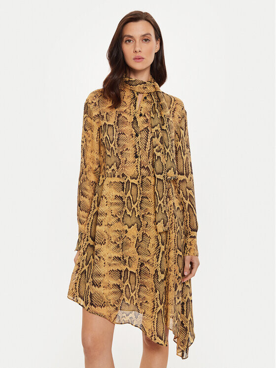 Платье-Рубашка стандартного кроя Sisley, коричневый
Платье-Рубашка стандартного кроя Sisley, коричневый