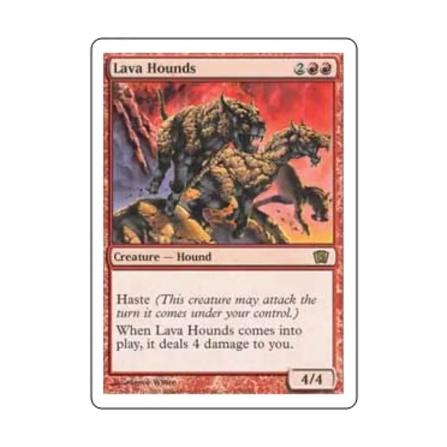 CCG Лавовые гончие (клавиша R), MTG - 8th Edition
CCG Лавовые гончие (клавиша R), MTG - 8th Edition