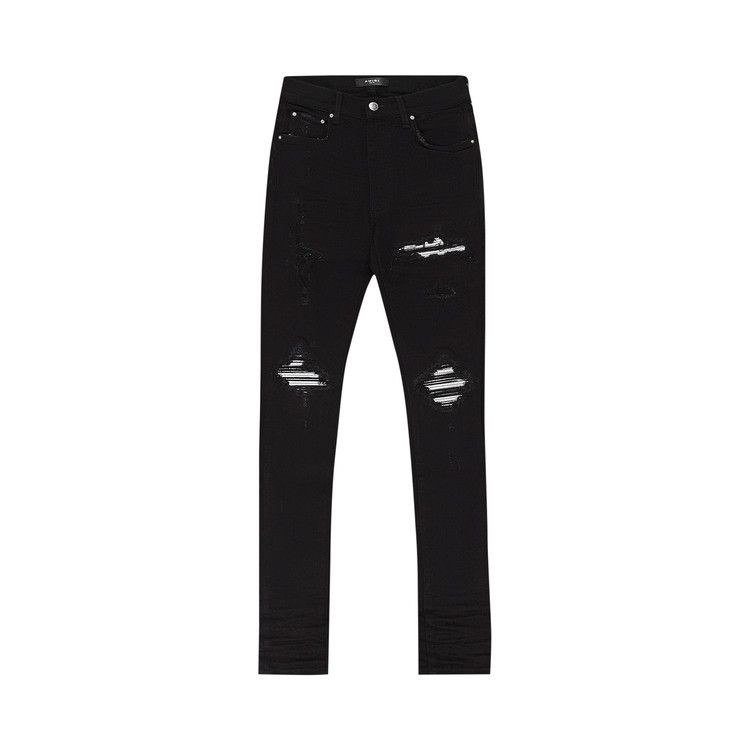 Джинсы Amiri MX1 Skinny Jeans, Black/Silver
Джинсы Amiri MX1 Skinny Jeans, Black/Silver