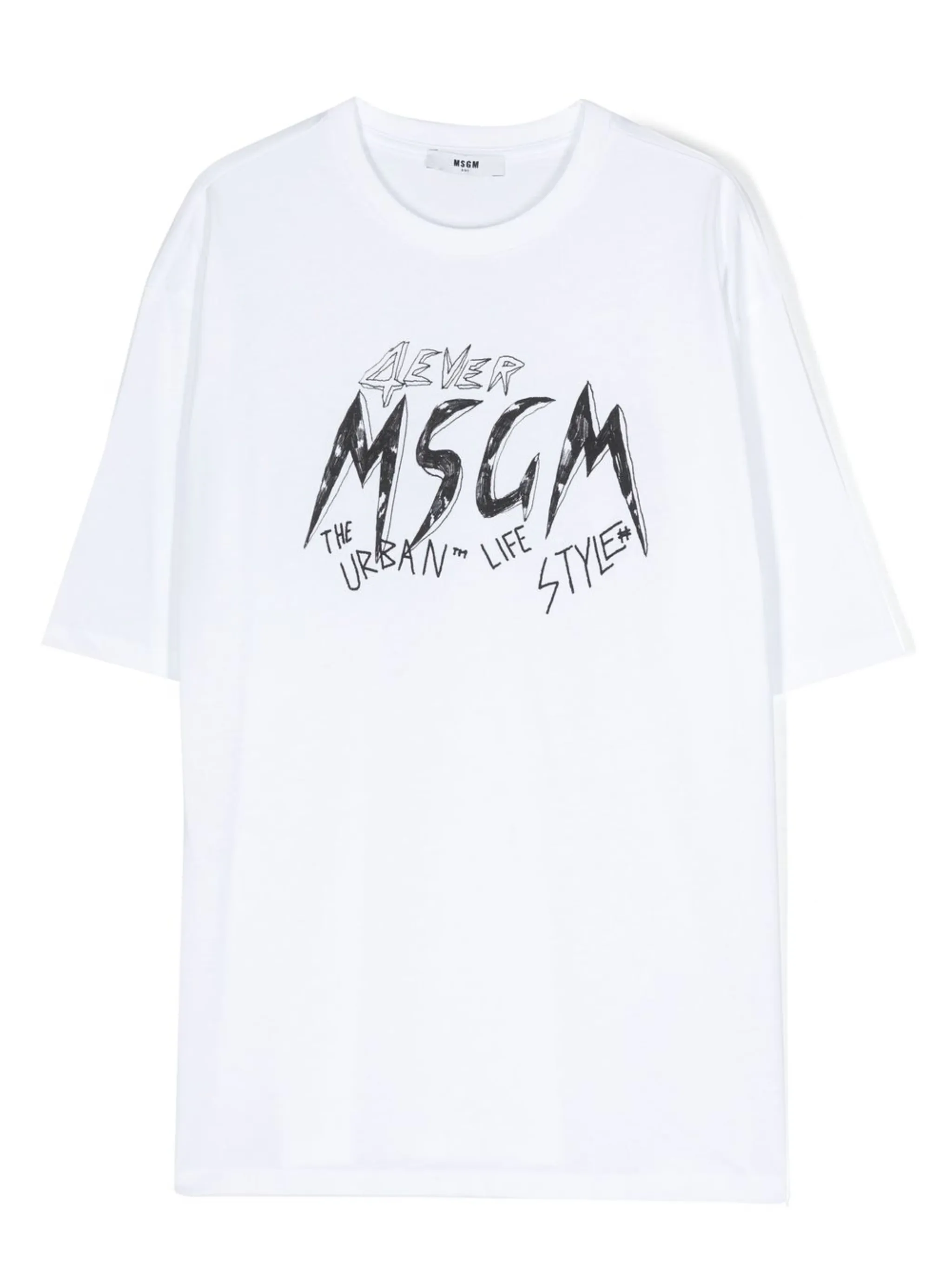Футболка с логотипом Msgm Kids, белый
Футболка с логотипом Msgm Kids, белый