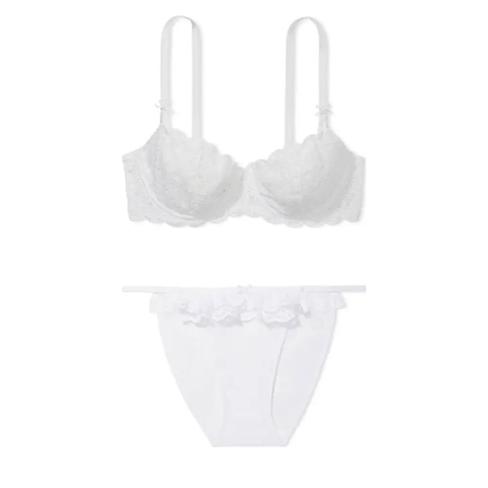 Victoria's Secret Женский комплект нижнего белья белый
Victoria's Secret Женский комплект нижнего белья белый