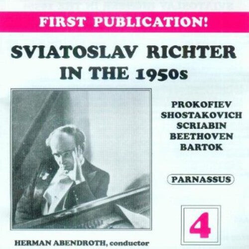 CD диск Richter / Prokofiev / Shostakovich / Beethoven: Sviatoslav Richter in the 50's 4 
CD диск Richter / Prokofiev / Shostakovich / Beethoven: Sviatoslav Richter in the 50's 4